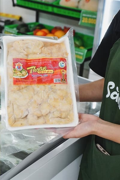 Chả mực giã tay loại 1 - Thoan 3