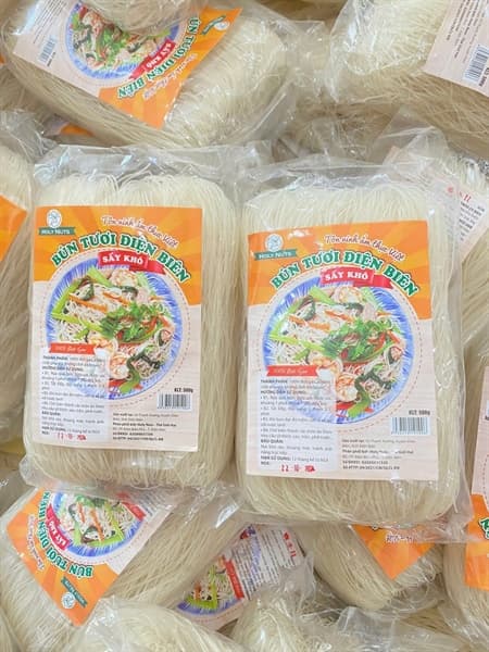 Bún tươi sấy khô Điện Biên 500g