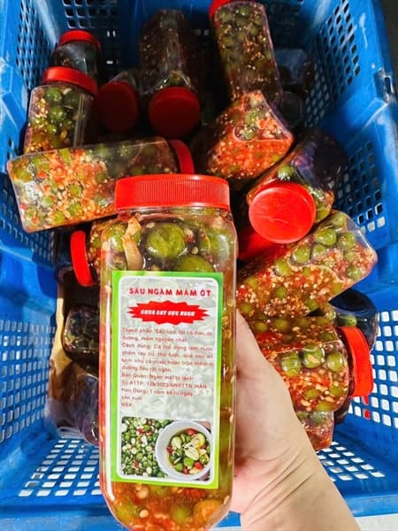 Sấu ngâm mắm ớt