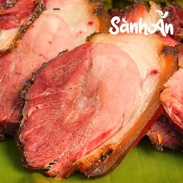 Thịt chân giò hun khói Tây Bắc 4