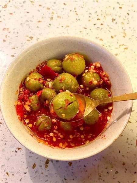 Sấu ngâm mắm ớt 4