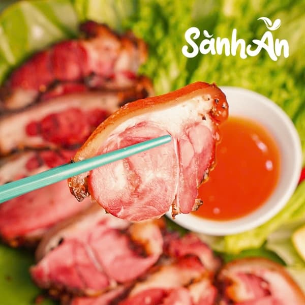 Thịt chân giò hun khói Tây Bắc 3