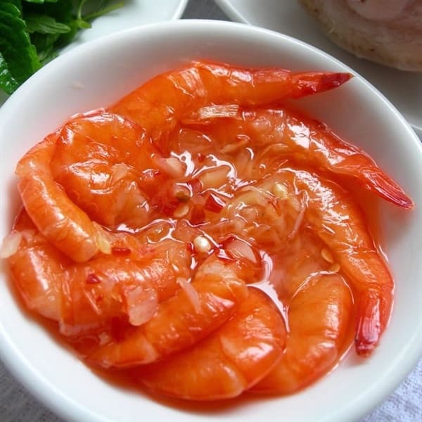 Tôm chua Bà Duệ