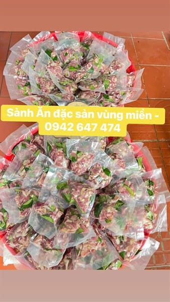 Thịt lợn rừng thái ướp sẵn 4