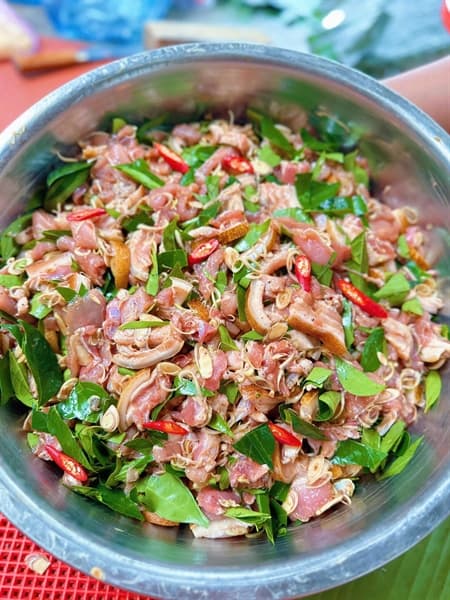 Thịt lợn rừng thái ướp sẵn 3