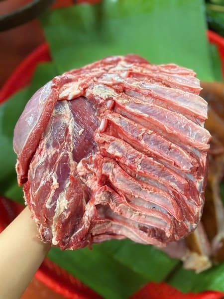 Thịt lợn rừng thái ướp sẵn 2