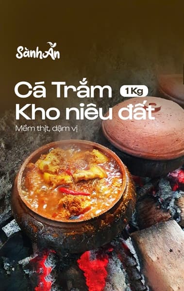 Cá Trắm kho niêu 2