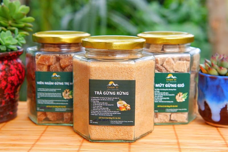 Trà gừng Chạm Vị 4