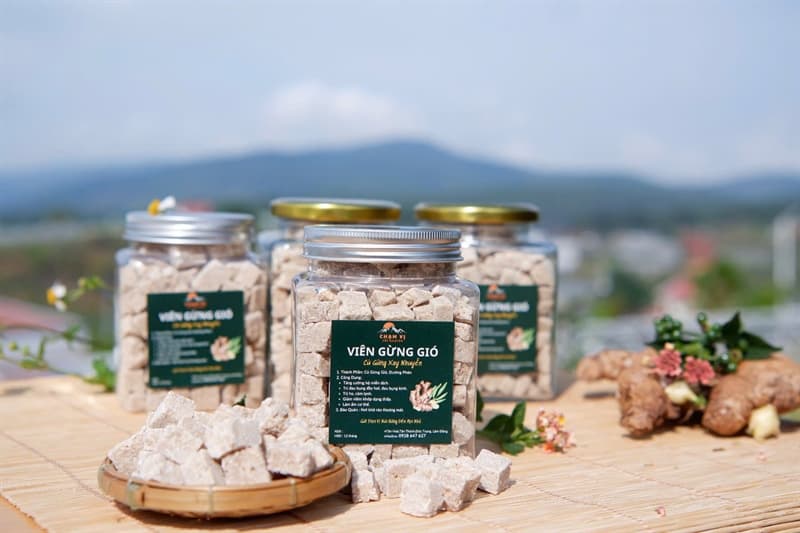 Viên gừng gió Chạm Vị 3