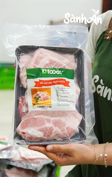 Ba chỉ rút sườn nướng Dfoods (gói) 2