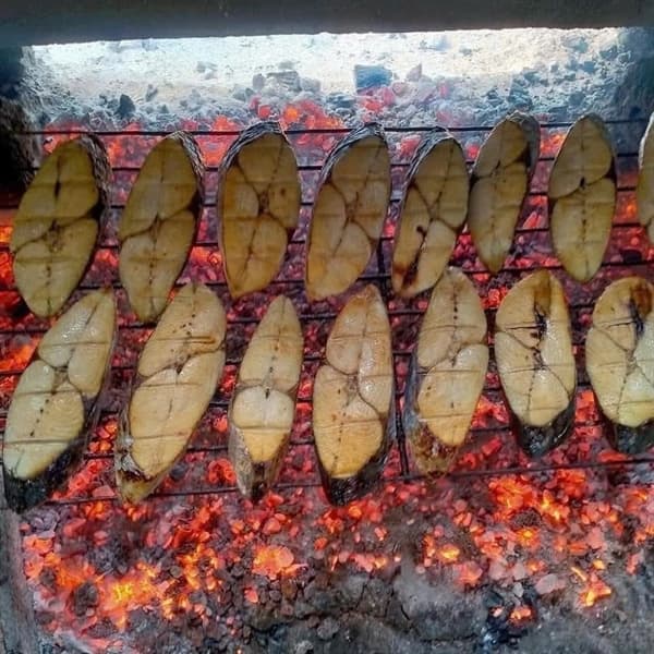 Cá thu nướng khúc đặc 500g 2