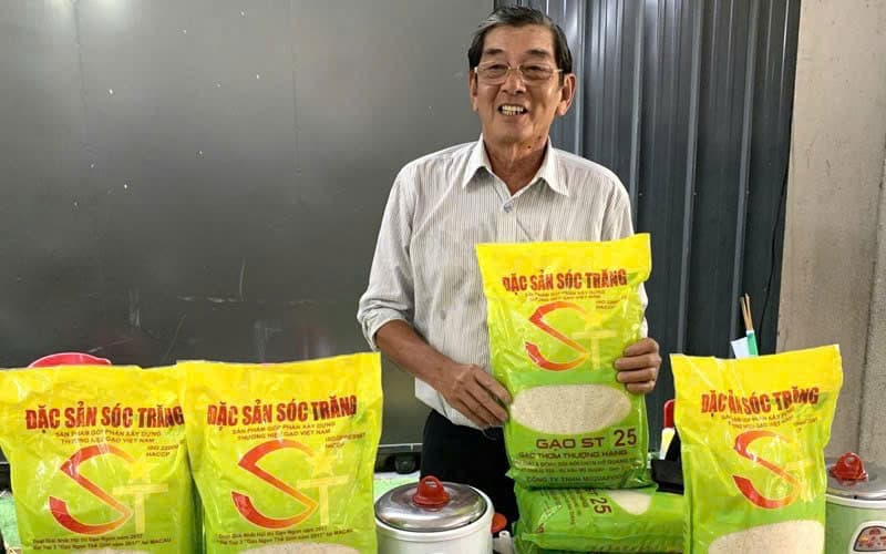 Gạo ST25 loại 5kg 3