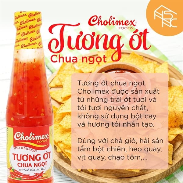 Tương ớt chua ngọt Pet 270g 2