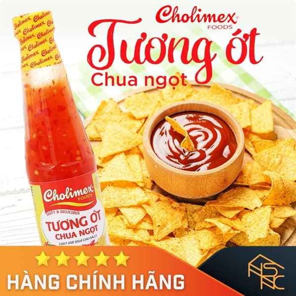 Tương ớt chua ngọt Pet 270g