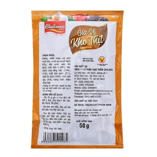 Gia vị kho thịt 2