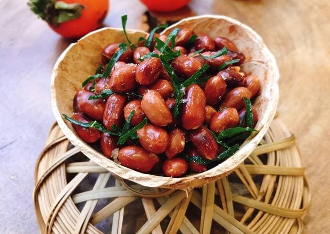 Lạc rang lá chanh Tây Bắc