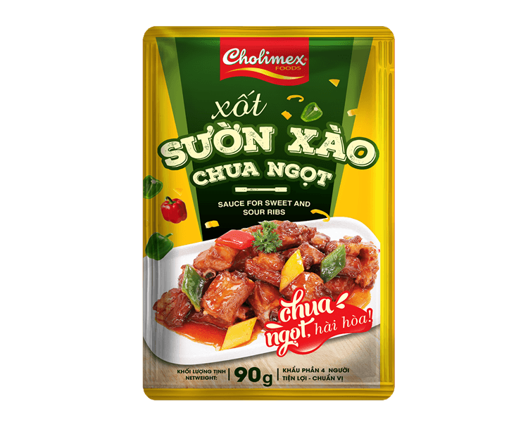 Xốt sườn xào chua ngọt
