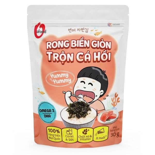 Rong trộn cá hồi 30g