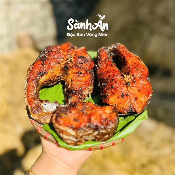 Cá trắm sấy Tây Bắc