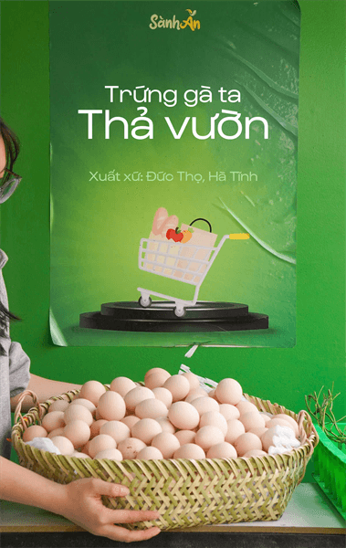 Trứng gà ta thả vườn 3