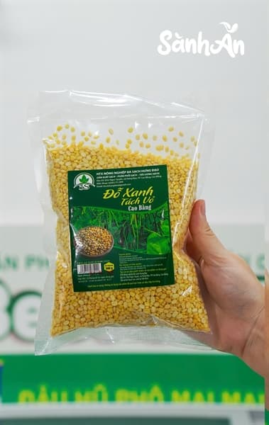 Đỗ xanh tách vỏ 500g
