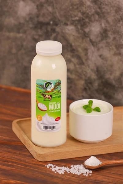 Sữa chua muối 2