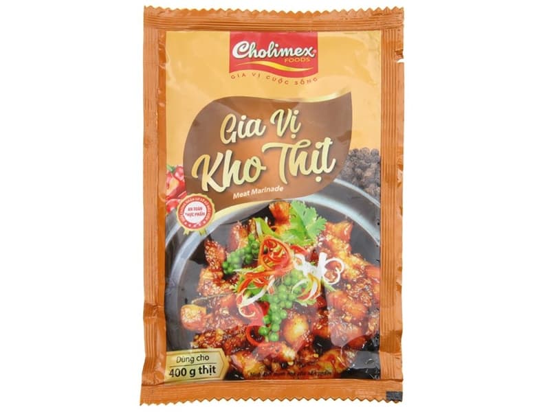 Gia vị thịt kho Cholimex 50g