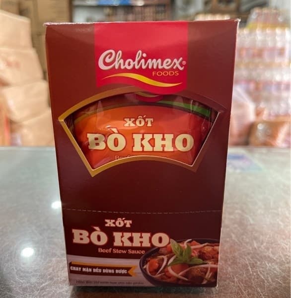 Gói xốt ướp bò kho Cholimex /20 gói