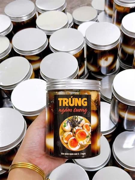 Trứng ngâm tương 5