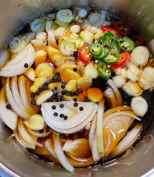 Trứng ngâm tương 4