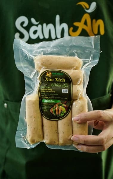 Xúc xích nấm gà SFood Xứ Nghệ