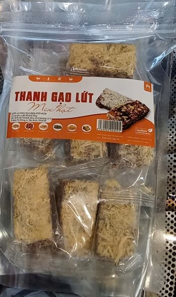 Thanh gạo lứt chà bông mix hạt (14 thanh)