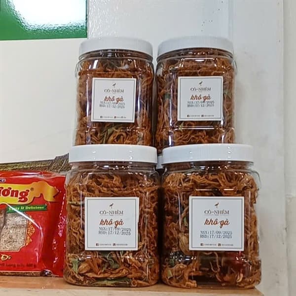 Khô gà lá chanh cô Nhẻm 250g 2