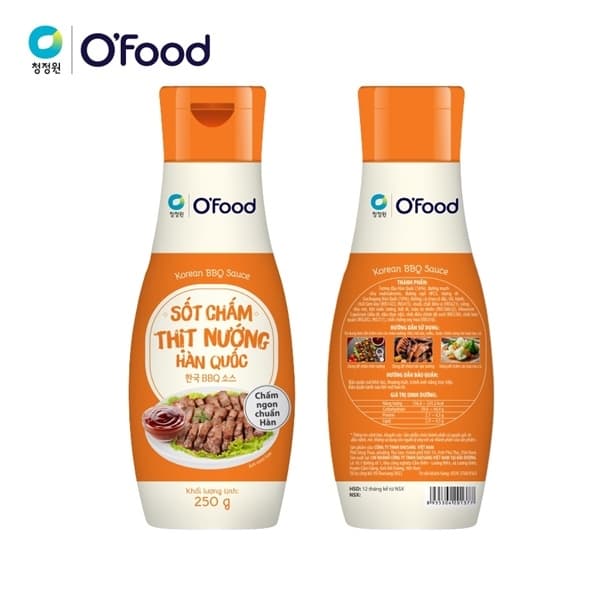 Sốt chấm thịt nướng Hàn Quốc Ofood 250g