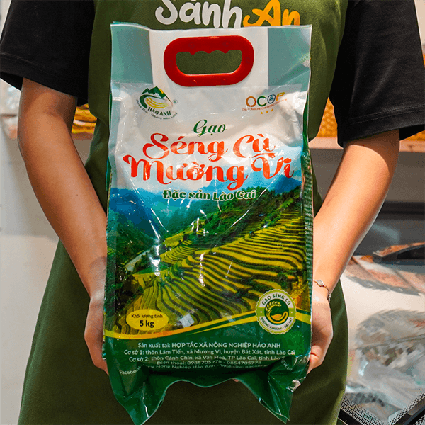 Gạo Séng Cù xanh Mường Vi