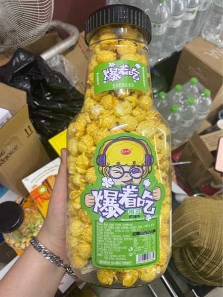 Bỏng ngô truyền thống Hương kem hộp to