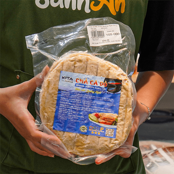 Chả cá đỏ chiên Kita Quảng Ngãi 250g