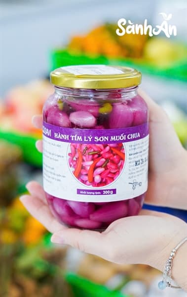 Hành muối Lý Sơn Quảng Ngãi 2