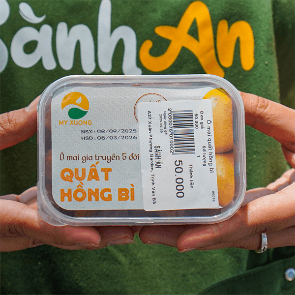 Ô mai quất hồng bì