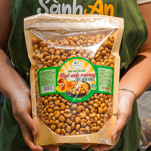Ngô nếp nương sấy mật ong 500g