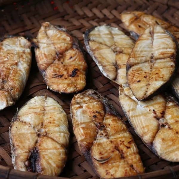 Cá đối nướng