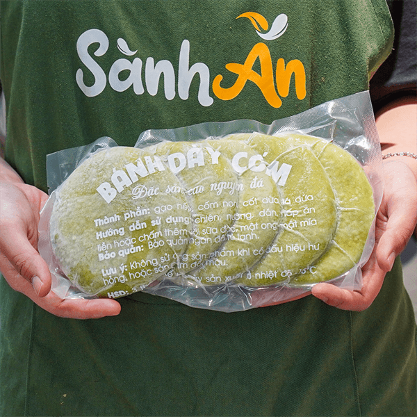 Bánh Dày Cốm Non Hà Nội