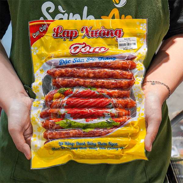 Lạp Xưởng Tôm Sóc Trăng