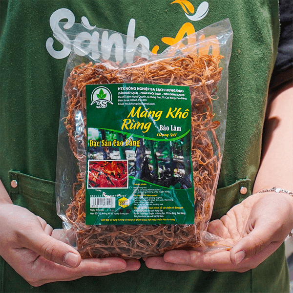 Măng khô rừng (sợi)