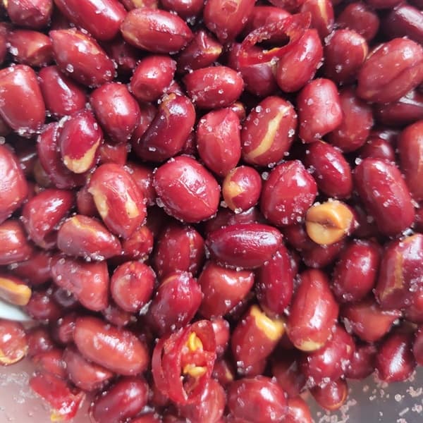 Lạc đỏ rang muối lá chanh ABC Food 245g