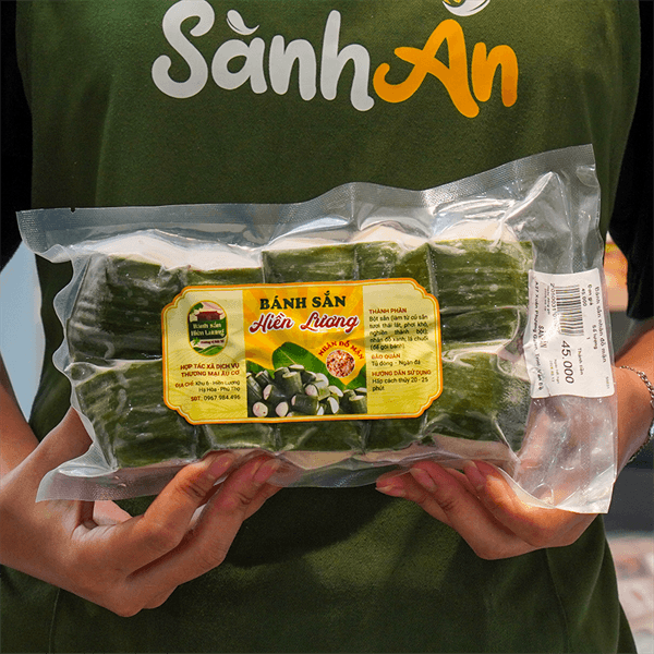 Bánh sắn nhân thịt