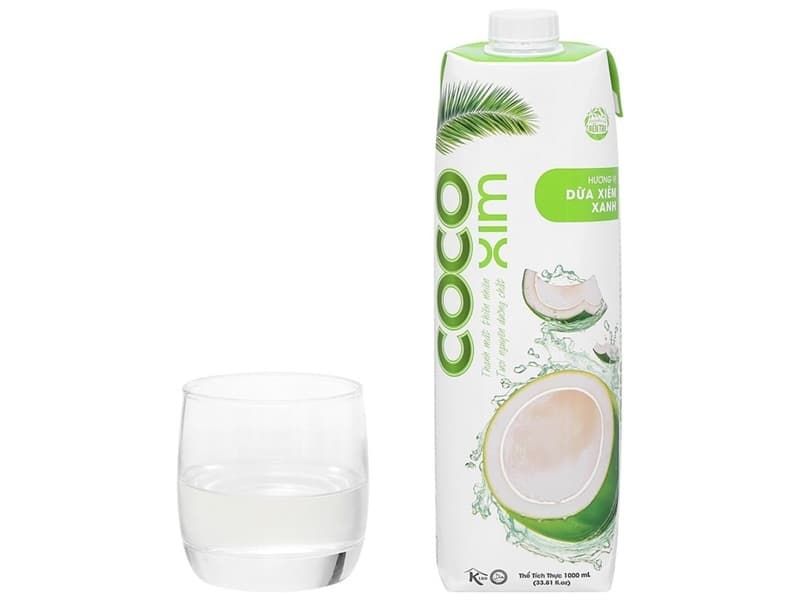 Nước dừa xiêm xanh Cocoxim 1 lít