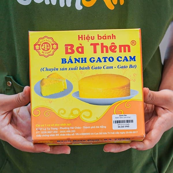 Bánh Gato cam bà Thêm 2