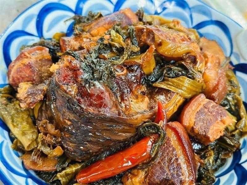 Cá Trắm Kho Dưa 3