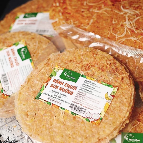 Bánh Chuối Dừa Nướng Bình Định 150g 3
